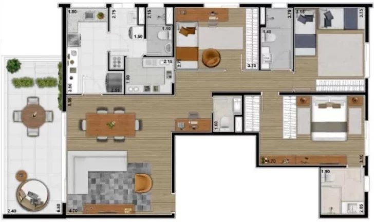 Imagem Apartamento à venda no bairro Alto da Lapa - São Paulo/SP
