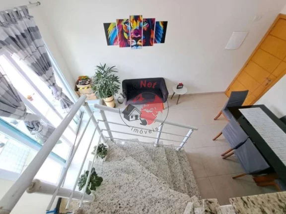 Imagem Cobertura 140m2,Estudo permuta por apto de menor valor ,3 dorms c suite , varanda e quintal c churrasq ,2 vagas ,bairro Rudge Ramos,são bernardo campo