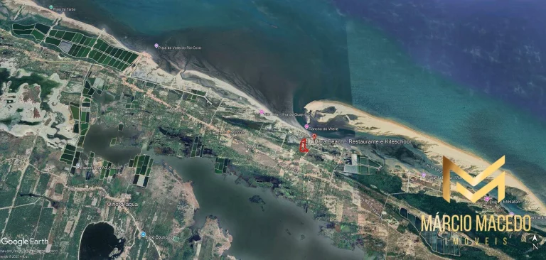 Imagem Terreno à venda, 18615 m² por R$ 3.600.000 - Ilha do Guajiru - Trairi/CE