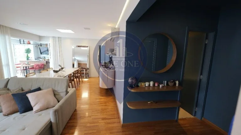 Imagem Apartamento de luxo na Vila Olímpia, São Paulo-SP: 4 quartos, 1 suíte, 2 salas, 2 banheiros, 3 vagas de garagem, 210m². Venha conferir!