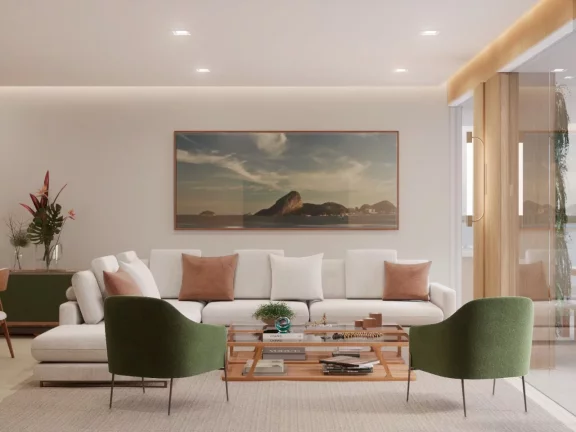 Imagem Apartamento montado, reformado e decorado em frente ao mar!