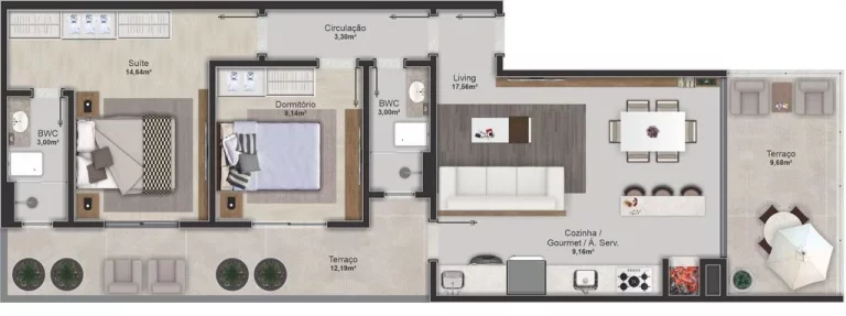 Imagem Apartamento à venda no bairro Nações - Balneário Camboriú/SC