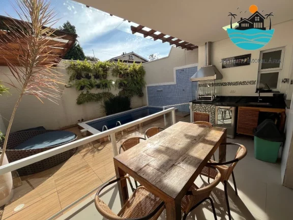 Imagem Casas Temporada Juquehy Aluguel, com 4 suítes, 150m da praia - Acomodação 8 pessoas | Juquehy Imobiliária