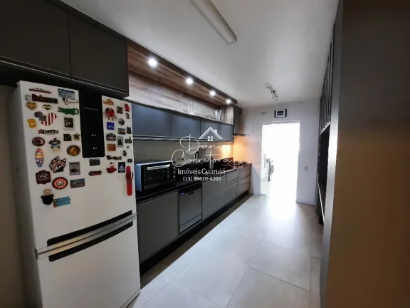 Imagem Apartamento à venda em Guarujá-SP, Pitangueiras: 3 quartos, 1 suíte, 2 salas, 3 banheiros, 2 vagas de garagem, 171m².