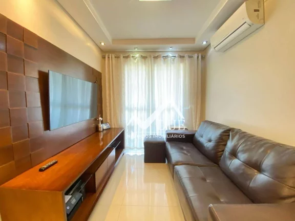Imagem Apartamento com 2 dormitórios à venda, 59 m² por R$ 320.000 - Morro de Nova Cintra - Santos/SP