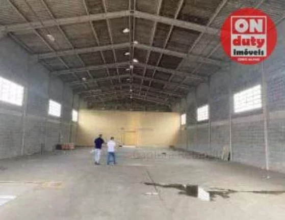 Imagem Galpão, 1200 m² - venda por R$ 4.200.000,00 ou aluguel por R$ 20.000,00/mês - Parque São Vicente - São Vicente/SP