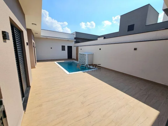 Imagem Casa térrea com 3 suítes e escritório à venda, 205 m² por R$ 1.600.000 - Condomínio Residencial Evidências - Indaiatuba/SP