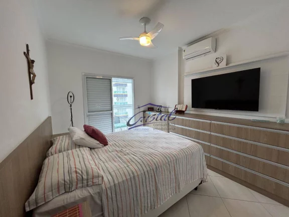 Imagem Apartamento com 3 dormitórios à venda, 127 m² por R$ 905.000,00 - Guilhermina - Praia Grande/SP
