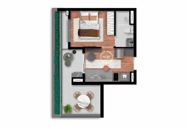Imagem Apartamento com 1 Quarto à Venda, 32 m² em Moema - São Paulo