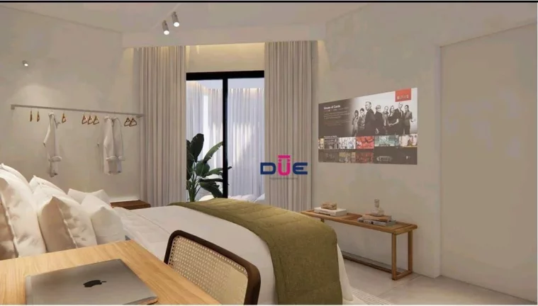 Imagem Apartamento tipo Loft 1 dormitório à venda, 55 m² por R$ 695.000 - Boqueirão - Santos/SP
