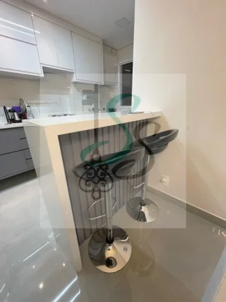 Imagem Venda de apartamento no Jardim Santa Izabel, Hortolândia. 2 dormitórios sendo 1 suíte, lavado, sala com varanda gourmet, cozinha, lavanderia, banheir