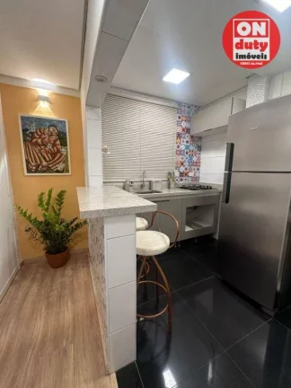 Imagem Apartamento com 1 dormitório à venda, 47 m² por R$ 410.000,00 - Ponta da Praia - Santos/SP