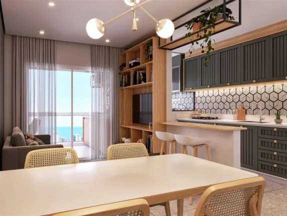 Imagem APARTAMENTO COM 75.95 m² - GUILHERMINA - PRAIA GRANDE SP