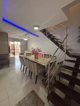 Imagem Cobertura mobiliada com 3 dormitórios à venda, 220 m² por R$ 990.000 - Braga - Cabo Frio/RJ