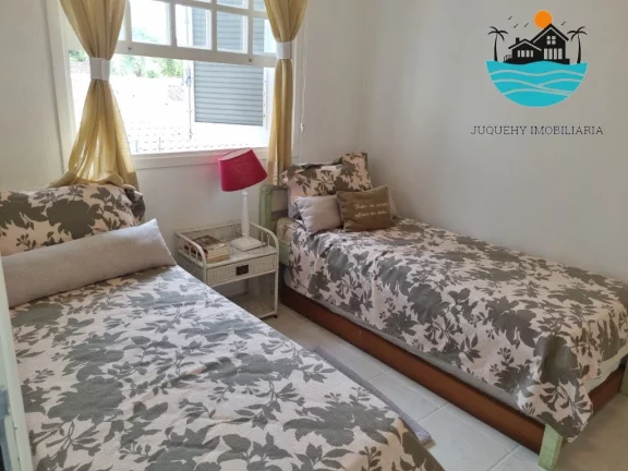 Imagem Aluguel de temporada em Juquehy - Condomínio Pé na Areia. com 4 dormitórios, 2 suítes c/ vista ao mar, 2 vagas e max. 8 pessoas | Juquehy Imobiliária