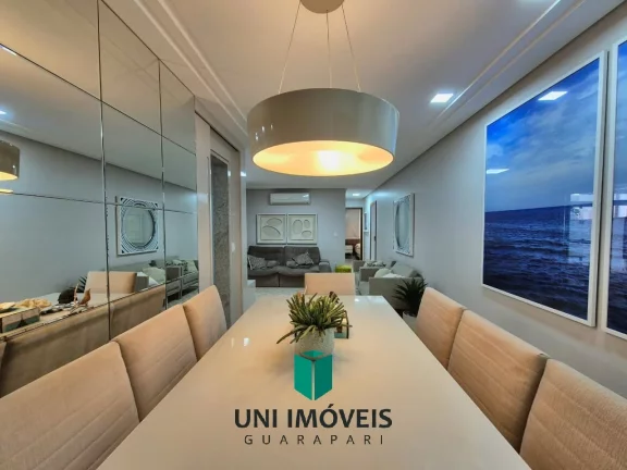 Imagem Apartamento de design elegante no Centro de Guarapari com 3 quartos, suite, área gourmet e 2 vagas de garagem