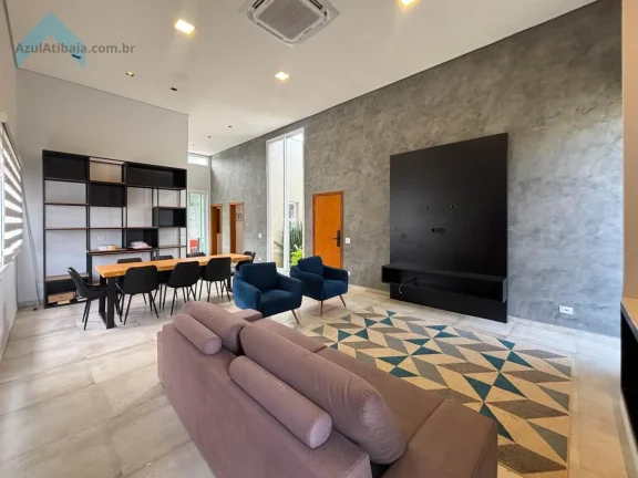 Imagem Casa térrea mobiliada com 3 suítes à venda no Condomínio