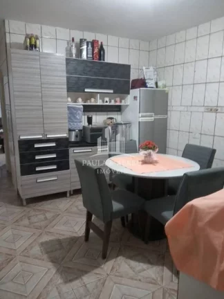 Imagem Ótima Sobrado, 2 Vagas, 3 Dormitórios, 3 Banheiros, Lavanderia Separada, Quintal Grande no Jardim Zaíra 4, Mauá