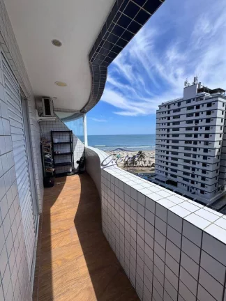 Imagem Apartamento Duplex com 2 dormitórios à venda, 105 m² por R$ 700.000 - Tupi - Praia Grande/SP