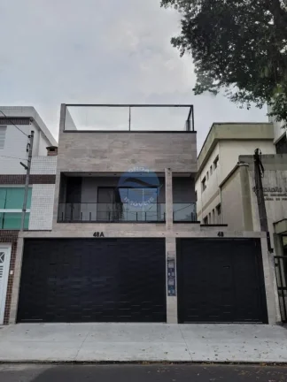 Imagem Casa sobreposta alta duplex a venda em Santos no Boqueirão
