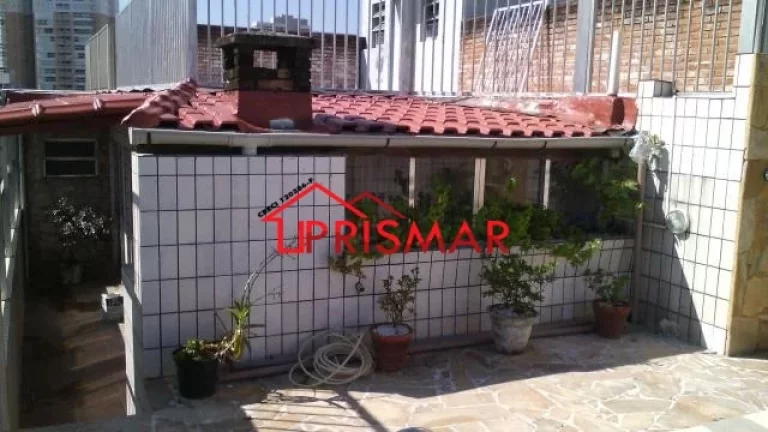 Imagem Cobertura com piscina 2 quadras praia na Pompéia, 1 vaga
