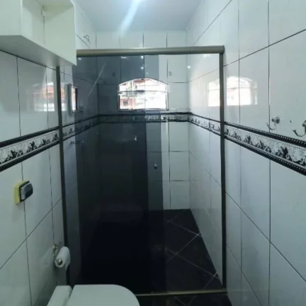 Imagem Sobrado com 3 dormitórios para alugar, 286 m² por R$ 3.413,00/mês - Vila Curuçá - Santo André/SP