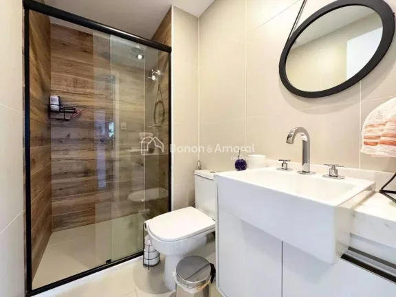 Imagem Lindo apartamento em andar alto, com vista privilegiada para o Cambuí e sol da manhã. Empreendimen...