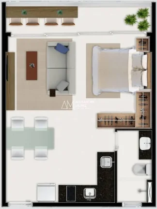 Imagem J. SMART JOSÉ VILAR, Apartamentos compactos na Aldeota,Fortaleza-CE.