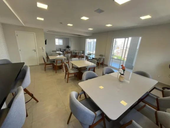 Imagem Maravilhoso Apartamento Alto Padrão no Canto do Forte, Praia Grande - 2 Quartos e Lazer Completo