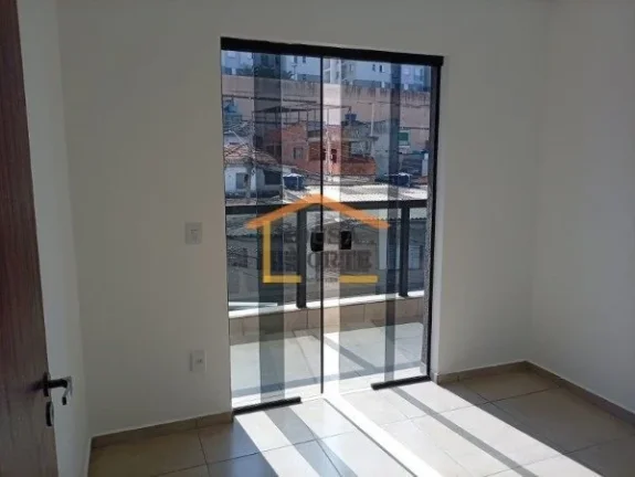 Imagem Apartamento com 40,15m², 2 dormitórios, banheiro, sala com varanda, cozinha e área de serviço. O...