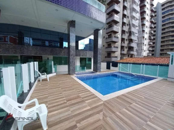 Imagem Apartamento com 2 dormitórios à venda, 69 m² por R$ 485.000,00 - Vila Tupi - Praia Grande/SP