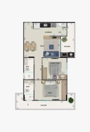 Imagem Apartamento à Venda em Guilhermina, Praia Grande - SP