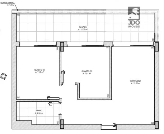 Imagem Apartamento a Venda no bairro Portão - Curitiba, PR