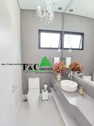 Imagem Casa em Condomínio para Venda em Limeira, Residencial Greville, 3 dormitórios, 5 banheiros, 4 vagas