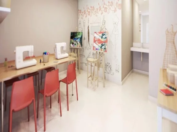 Imagem Apartamento de Luxo no Centro de São Bernardo do Campo-SP 3 quartos, 1 suíte, 2 banheiros, 2 vagas, 94m² - Condomínio Helbor Trilogy Home.