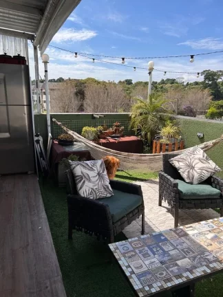 Imagem Cobertura com 3 dormitórios para alugar, 145 m² por R$ 4.001,50/mês - Jardim Califórnia - Jacareí/SP