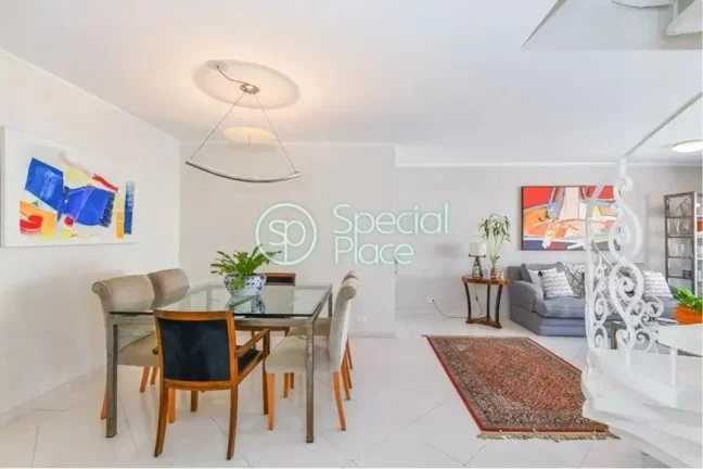 Imagem Excelente Cobertura Duplex no Brooklin. 303m² de área útil No primeiro piso: - Amplo living com v...