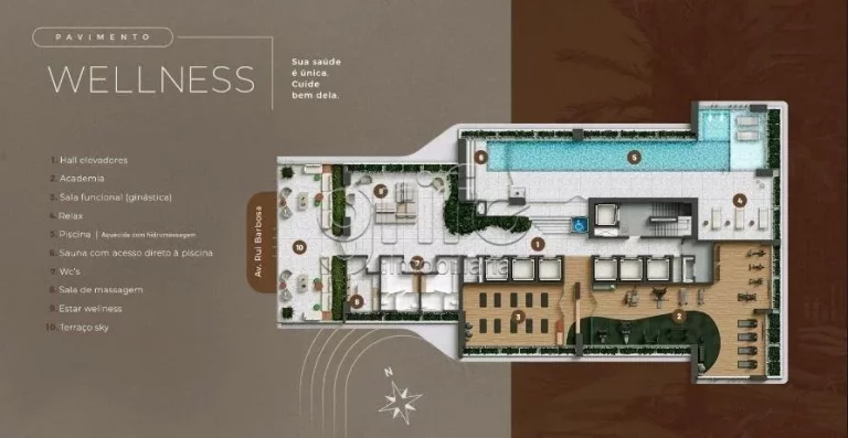 Imagem Beach Class Unique - Meireles - Fortaleza-CE. Av. Rui Barbosa, 901 - Meireles, Fortaleza - CE, 60115...