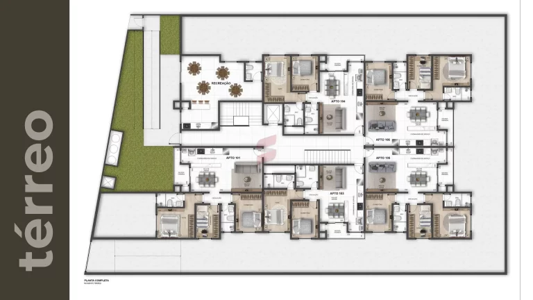 Imagem APARTAMENTO DUPLEX com 3 dormitórios à venda por R$ 758.000,00 no bairro Centro - PINHAIS / PR