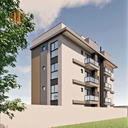 Imagem Cobertura Duplex para Venda em São José dos Pinhais, Cidade Jardim, 3 dormitórios, 1 suíte, 2 banheiros, 3 vagas