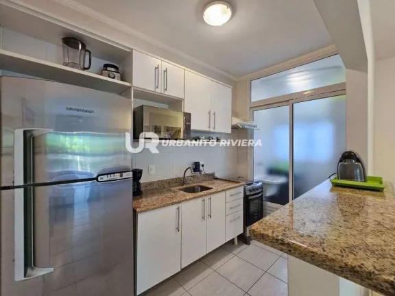 Imagem Apartamento com vista parcial para o mar e lazer completo na Riviera de São Lourenço
