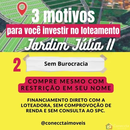 Imagem Terreno Lote à venda no Jardim Julia em Patos de Minas