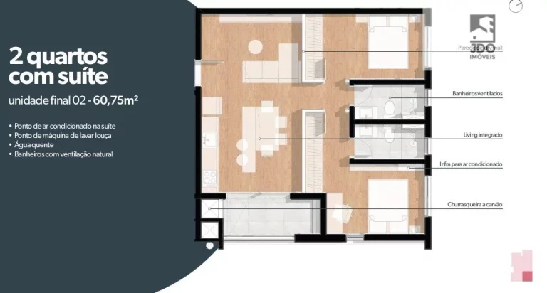 Imagem Apartamento a Venda no bairro Novo Mundo - Curitiba, PR