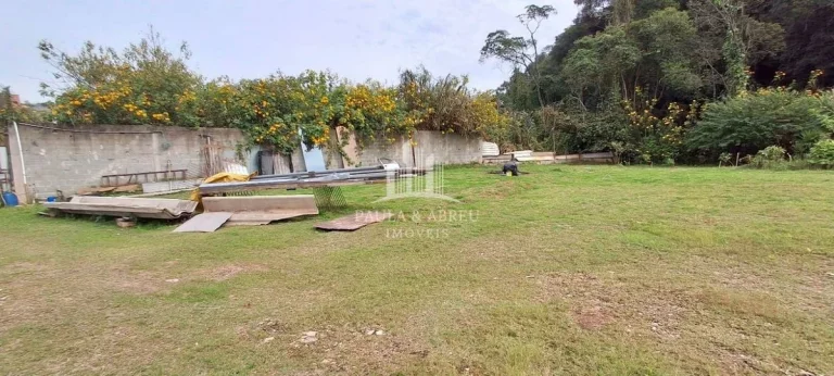 Imagem Terreno de 3.323m², Plano, Galpão pequeno, Saída para esgoto no Sampaio Vidal, Mauá-SP