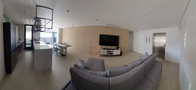 Imagem Apartamento à venda no Parque Brooklin: 105m², 2 suítes, 2 vagas e varanda gourmet.