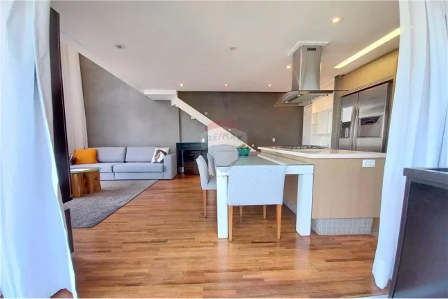 Imagem Apartamento duplex mobiliado 1 suíte 1 vaga na Vila Olímpia