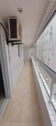 Imagem Apartamento 2 dormitórios no canto do forte com vista Mar