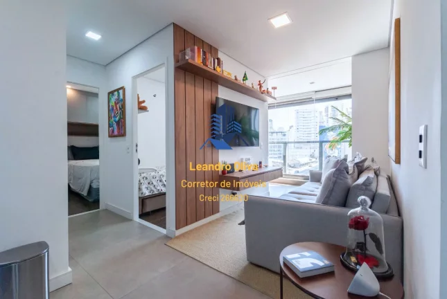 Imagem Condomínio Praça Da Vila - Apartamento tipo para venda em Vila Nova Conceição com 2 quartos, sendo 1 suíte, 56m²