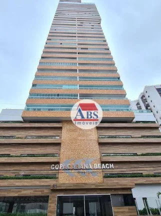 Imagem Maravilhoso Apartamento com 3 Dormitórios/Suítes à 50m do Mar, 139m² por R$ 999.000 - Vila Guilhermina - Praia Grande/SP