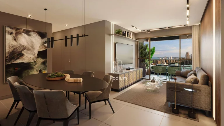 Imagem Apartamento com varanda/sacada localizado no Jardim Luna.-